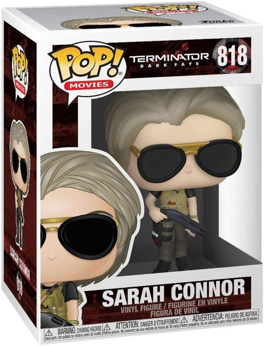 Funko POP! Movies: Terminator Dark Fate - Sarah Connor - Collectable Vinyl Figure For Display - Gift Idea - Official Merchandise - Toys For Kids & Adults - Movies Fans - Model Figure For Collectors