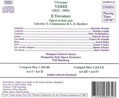 Verdi/il Trovatore