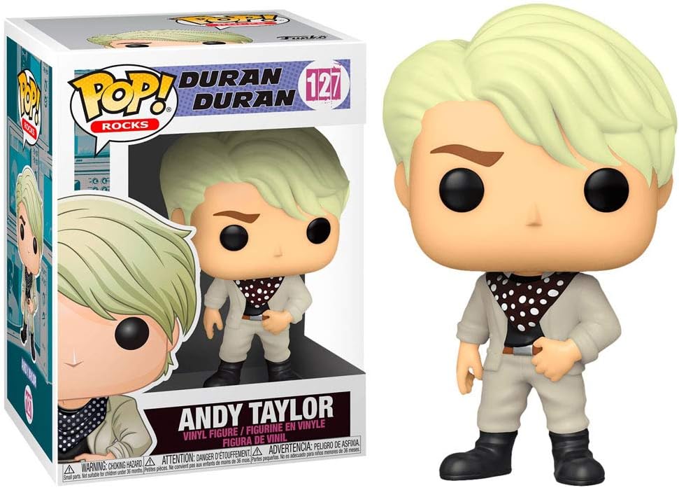 Funko- Pop Rocks Duran-Andy Taylor Collectible Toy, Multicolor (41230