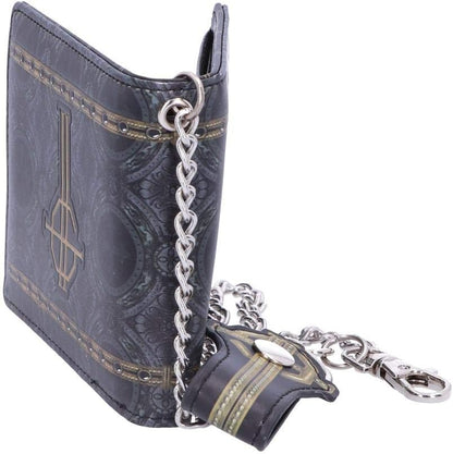 Nemesis Now Ghost Wallet-Gold, Black, Polyurethane, 11cm