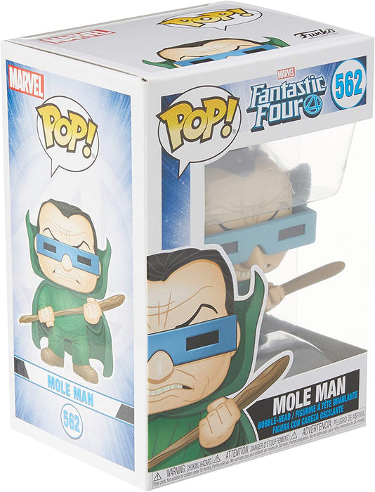 Funko Pop! Marvel: Fantastic Four - Mole Man, Multicolor