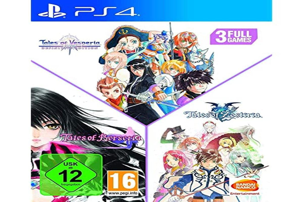 Cuentos de Vesperia + Cuentos de Berseria + Cuentos de Zestiria Compilación
