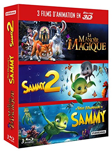 3 Films d'animation 2D : Le manoir Magique 2 + Le Voyage Extraordinaire de Sammy