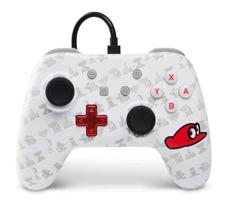 PowerA Wired Controller for Nintendo Switch - Mario Odyssey, Cappy Edition Mario Odyssey: Cappy Edition