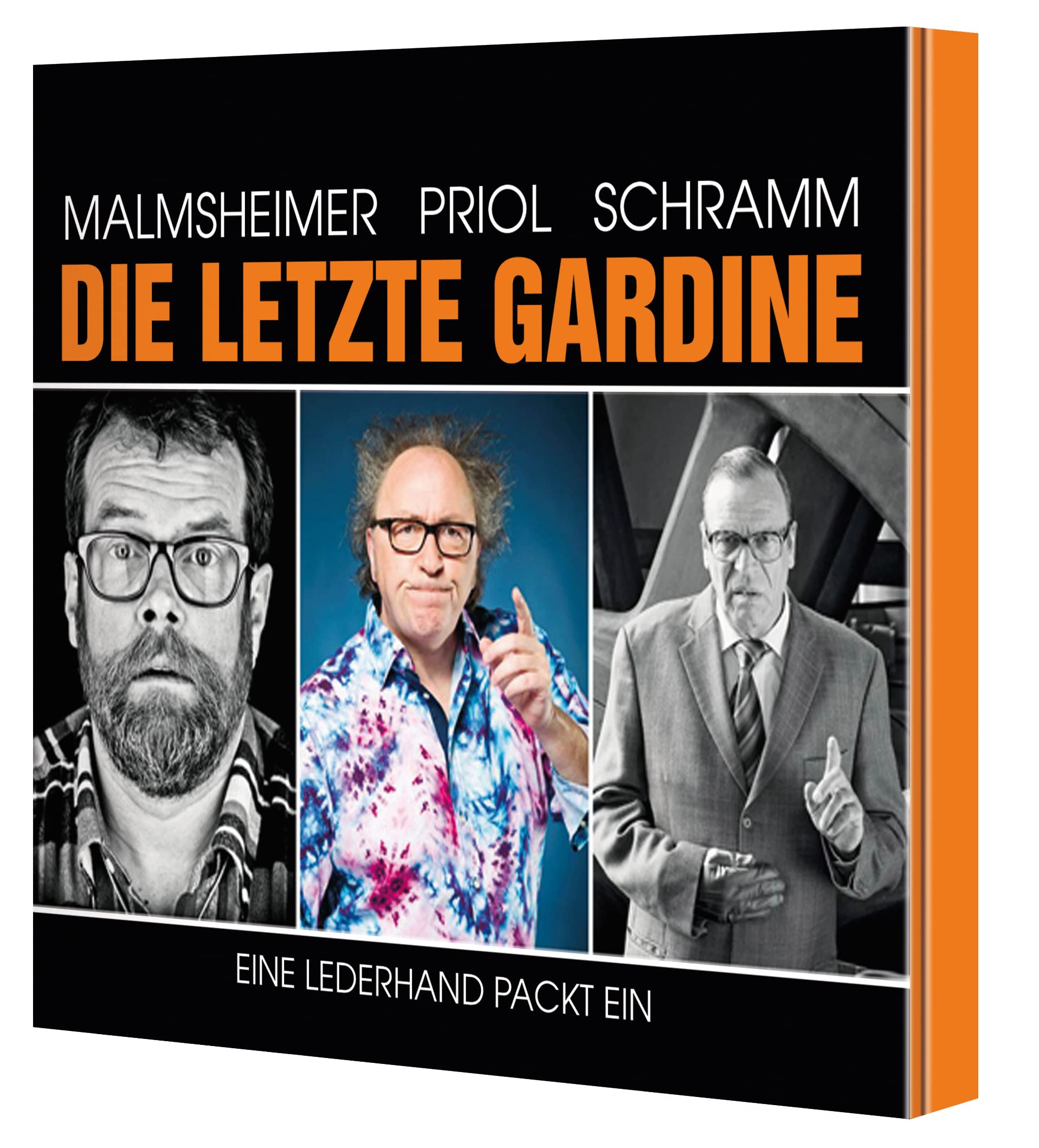 Die letzte Gardine - Eine Lederhand packt ein: WortArt