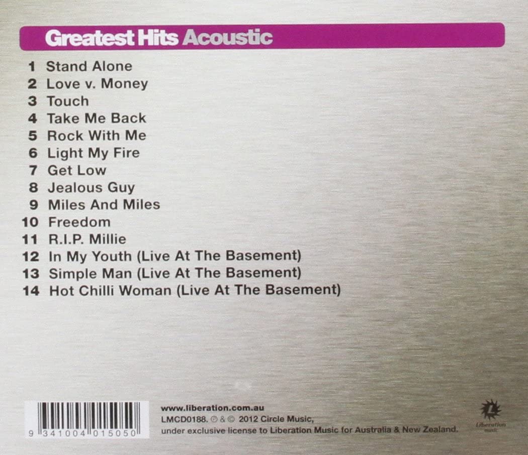 Greatest Hits Acoustic