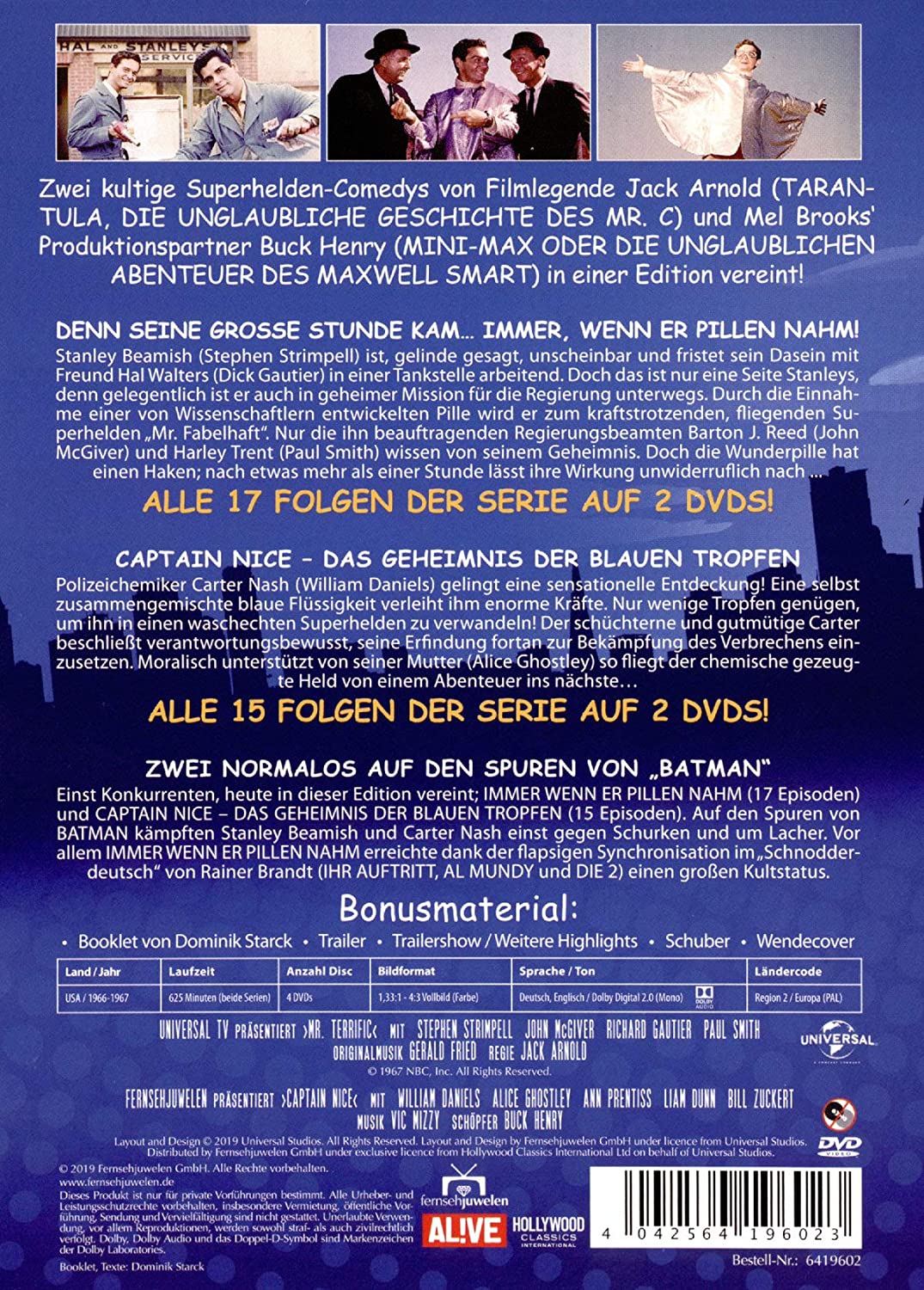 Immer wenn er Pillen nahm + Das Geheimnis der blauen Tropfen (Special Edition, 4 Discs