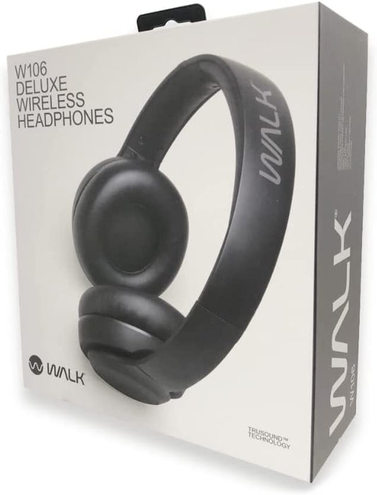 Walk Audio Deluxe Wireless Headphones - Black
