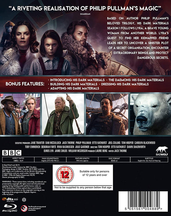 His Dark Materials - Season 1 (Includes 4 Art Cards)
