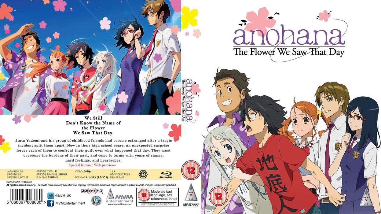 Anohana: Flowers We Saw That Day Collection BLU-RAY