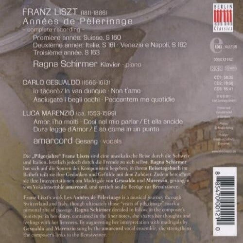 Franz Liszt: Annees De Pelerinage