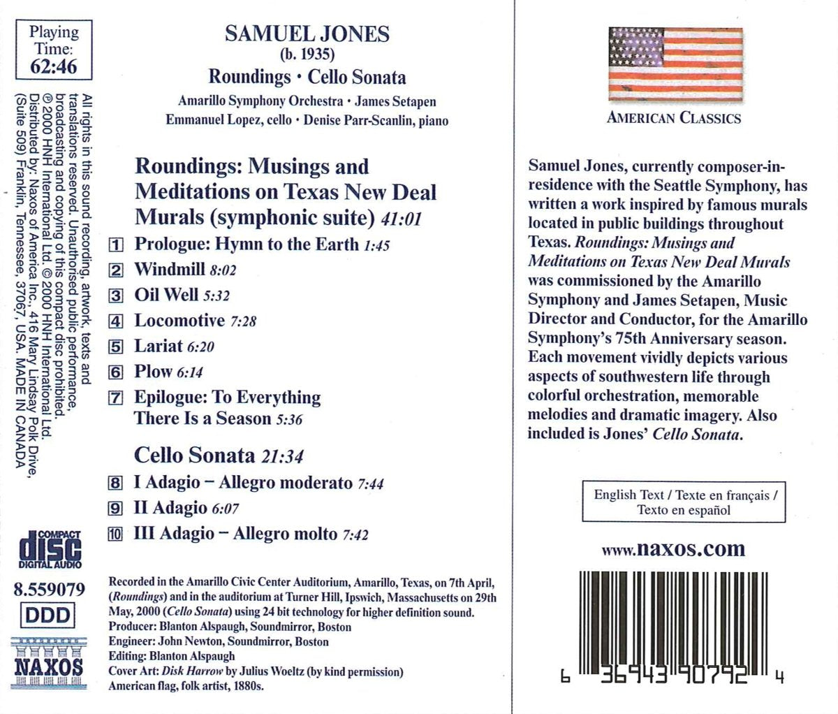 Roundings: Symphonic Suite / Cello Sonata