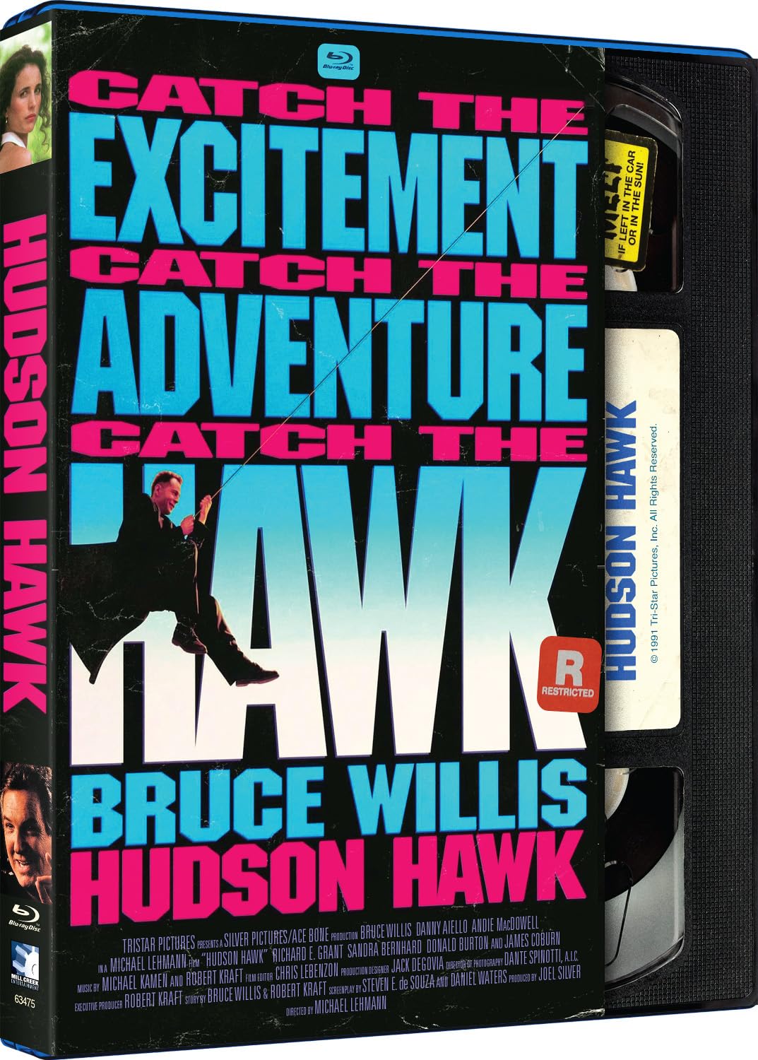 Hudson Hawk - Retro VHS Style