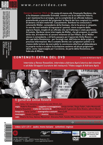 il generale della rovere DVD Italian Import