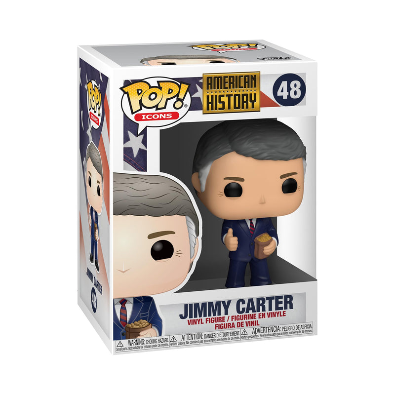 Funko POP! Icons: Jimmy Carter - Image Rights - Collectable Vinyl Figure - Gift Idea - Official Merchandise - Toys for Kids & Adults - Model Figure for Collectors and Display