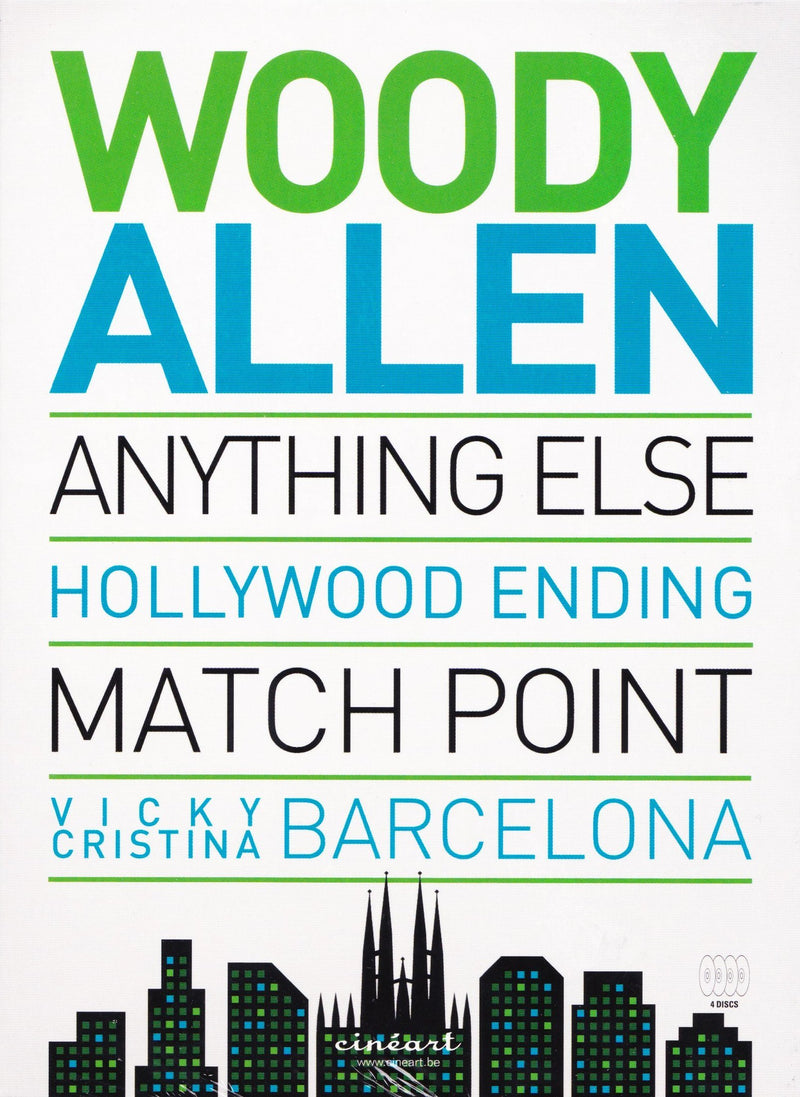 Woody Allen box vol. 3 - Anything Else, Hollywood Ending, Match Point, Vicky Cristina Barcelona (Franse versie
