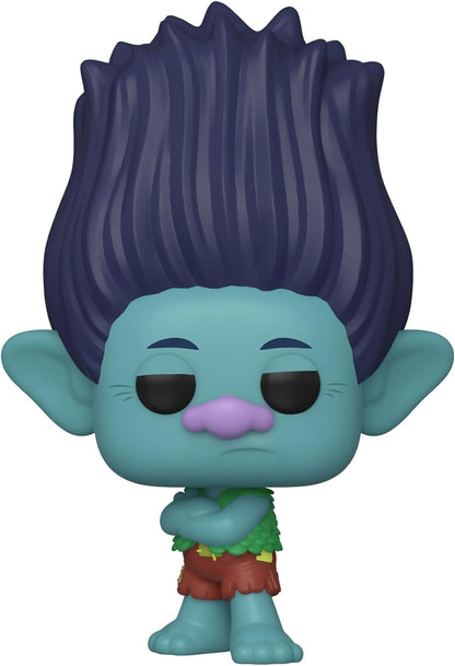 Funko POP! Movies: Trolls World Tour-Branch - 1/6 Odds for Rare Chase Variant - (Styles May Vary) - Collectable Vinyl Figure - Gift Idea - Official Merchandise - Toys for Kids & Adults Funko 47002 POP! Movies: Trolls World Tour - Branch w/Chase (Styles Ma