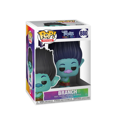 Funko POP! Movies: Trolls World Tour-Branch - 1/6 Odds for Rare Chase Variant - (Styles May Vary) - Collectable Vinyl Figure - Gift Idea - Official Merchandise - Toys for Kids & Adults Funko 47002 POP! Movies: Trolls World Tour - Branch w/Chase (Styles Ma