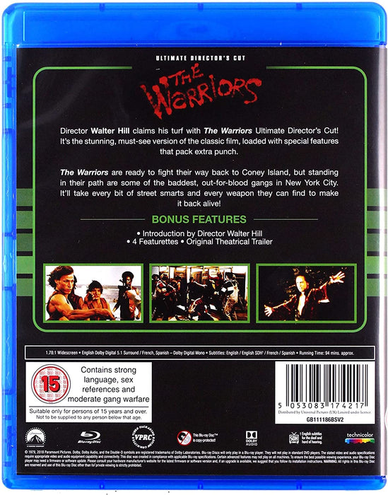 The Warriors   (English audio. English subtitles)