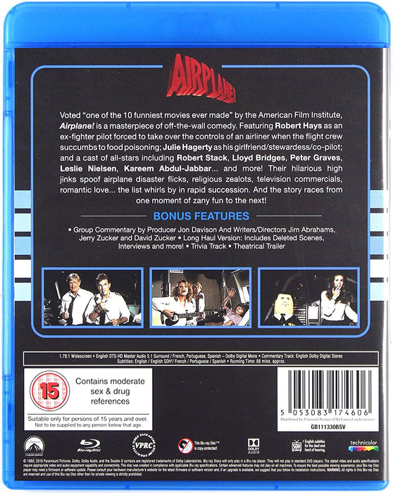 Airplane!   (English audio. English subtitles)