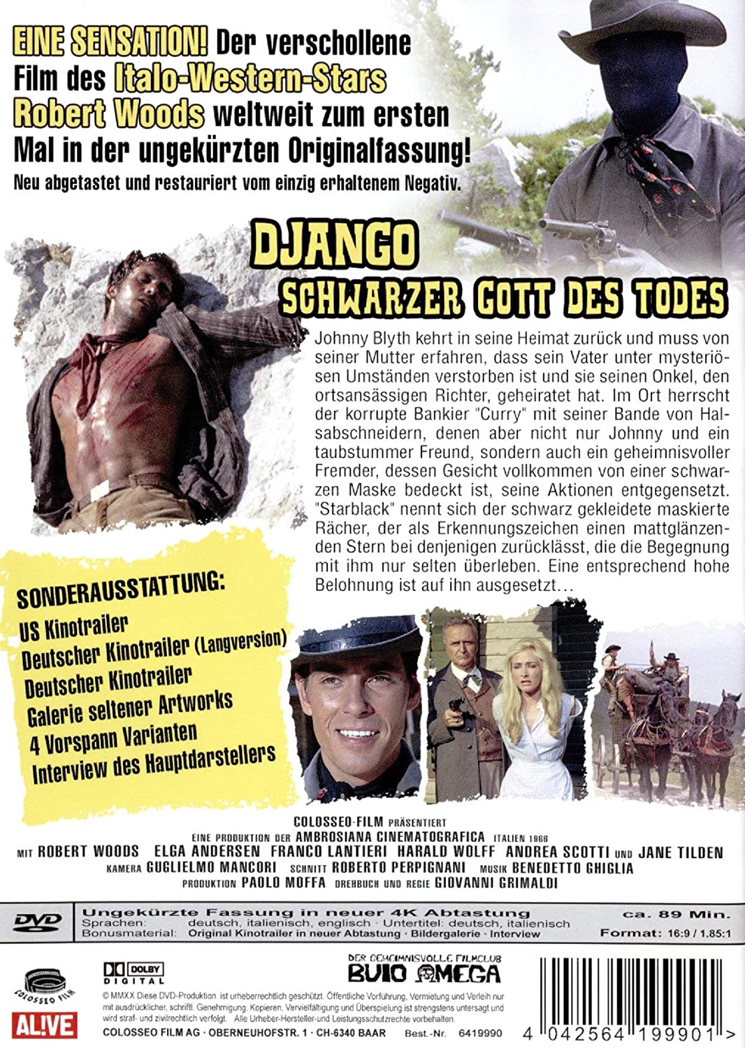 Django - Schwarzer Gott des Todes