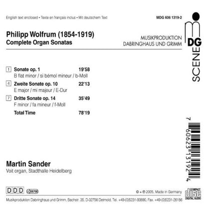Organ Sonatas 1-3