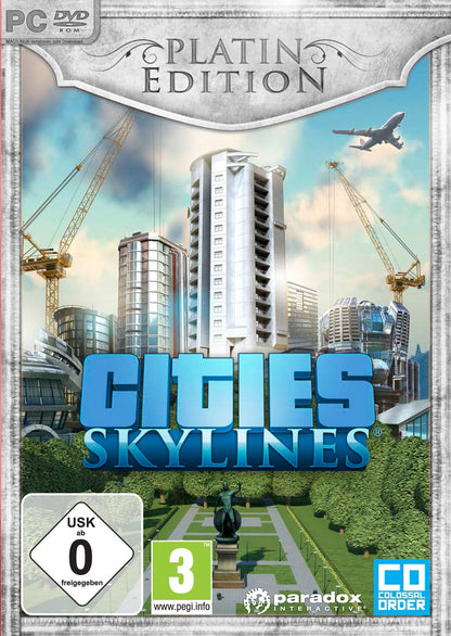 Cities: Skylines Platin Edition. Für Windows Vista/7/8/10/MAC/Linux (64-Bit)