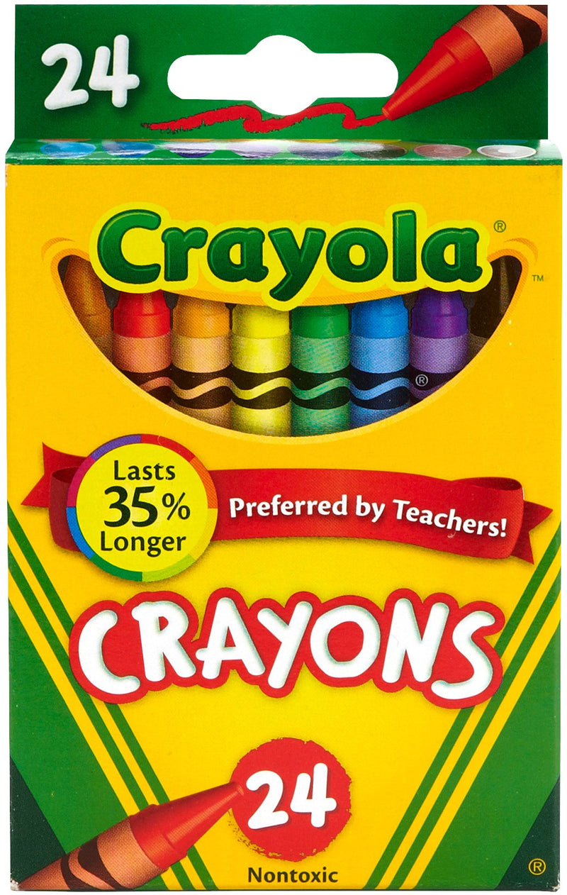 Crayola 24 Crayon Boxes (Pack Of 12