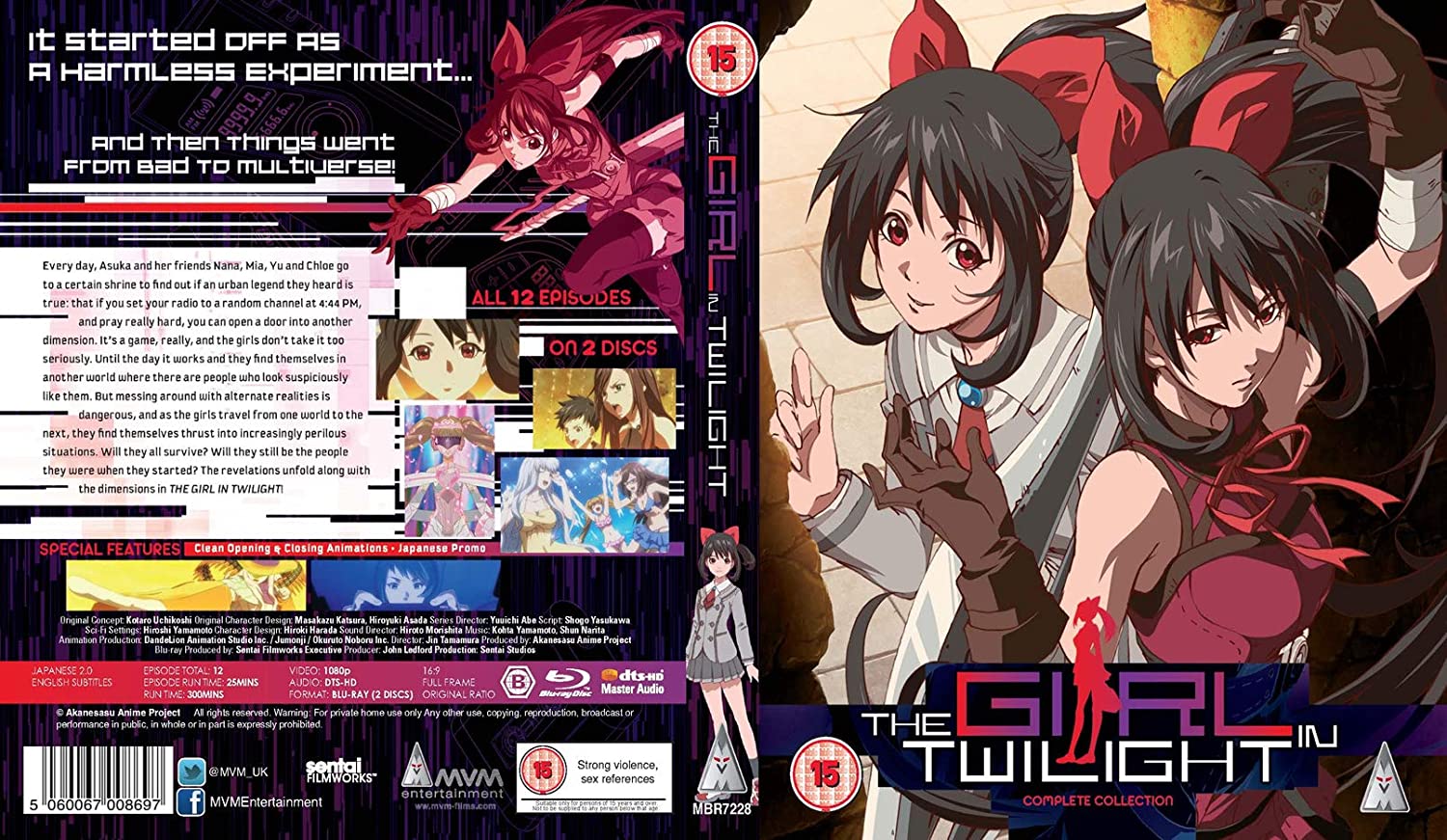 The Girl In Twilight Collection BLU-RAY