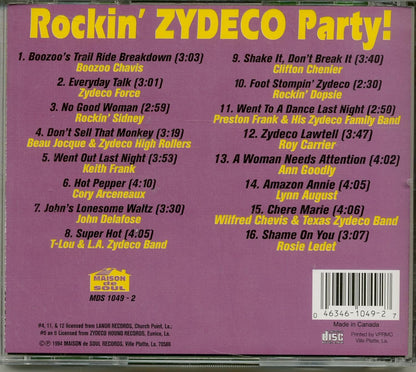 Rockin Zydeco Party / Various - Rockin Zydeco Party / Various