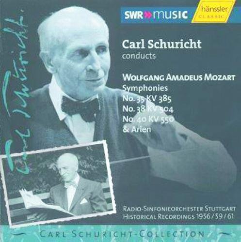 Symphonies No. 35, 38 and 40 (Schuricht)