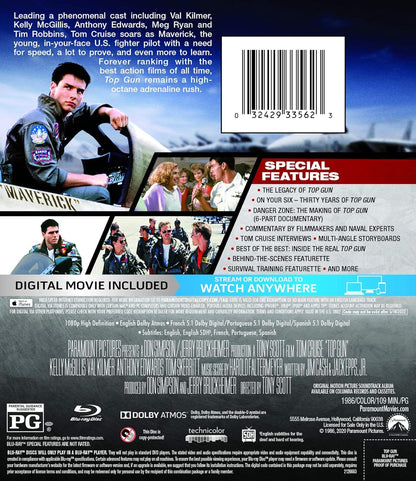 Top Gun (Blu-ray + Digital)