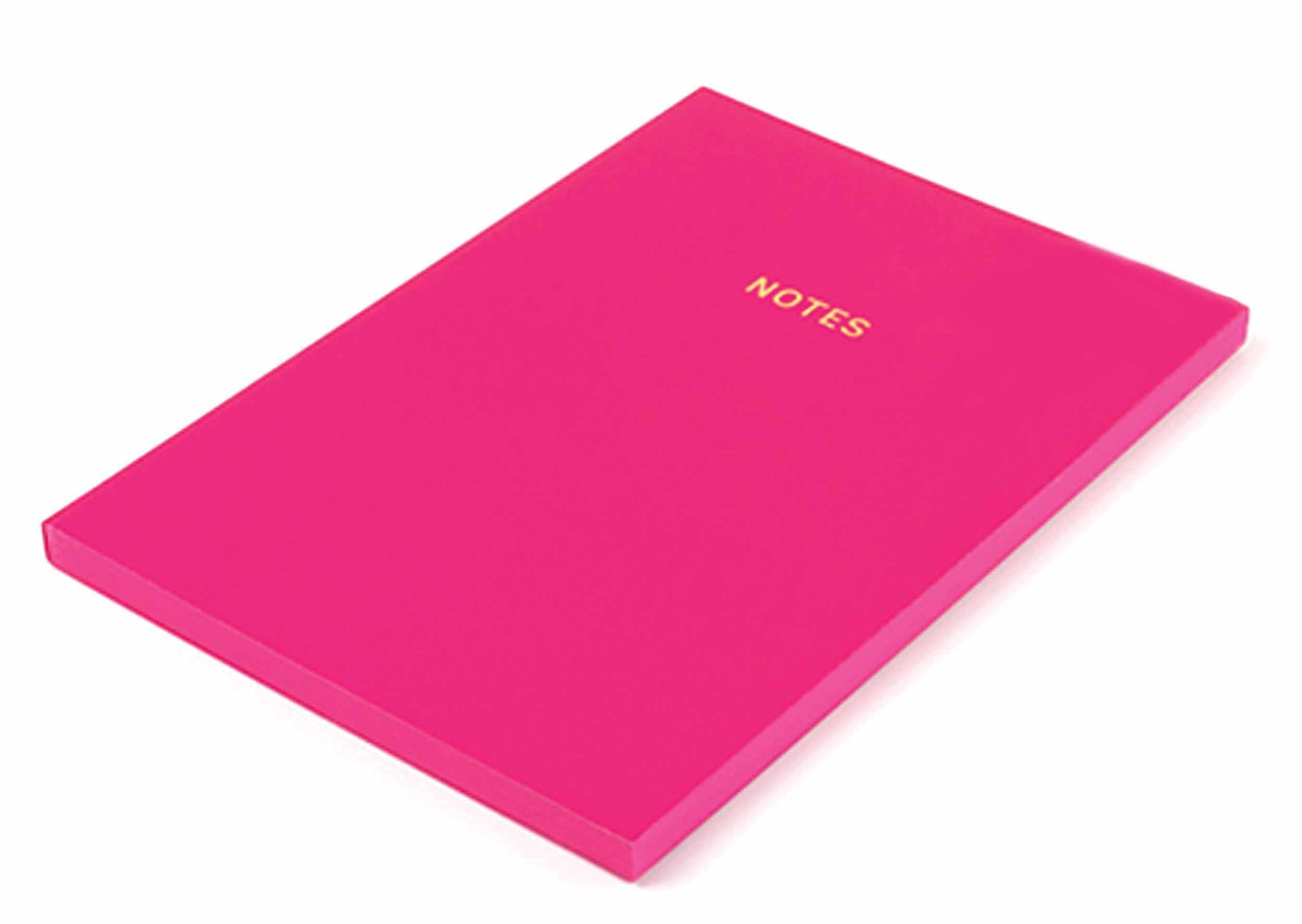Colourblock A5 Notebookcerise Pink
