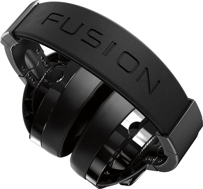 PowerA FUSION Wired Gaming Headset with Mic - Headphones with On-Ear Controls for PC, Xbox, PS4, and Mobile Devices - Black Black Headset