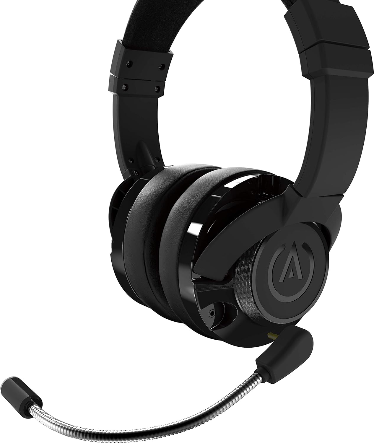 PowerA FUSION Wired Gaming Headset with Mic - Headphones with On-Ear Controls for PC, Xbox, PS4, and Mobile Devices - Black Black Headset