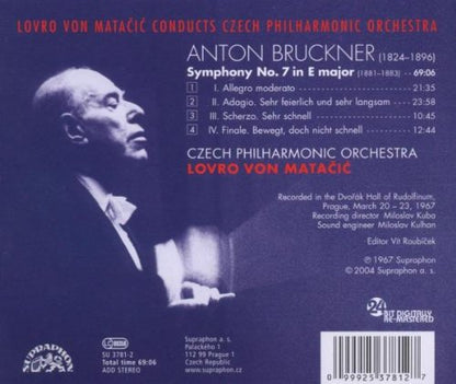 Symphony No. 7 (Matacic, Czech Philharmonic Orchestra)