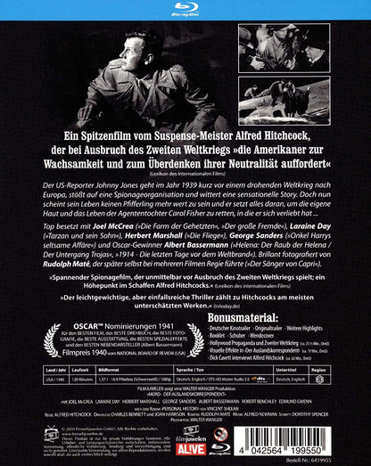 Mord / Der Auslandskorrespondent (Alfred Hitchcock) (Uncut) (Filmjuwelen)