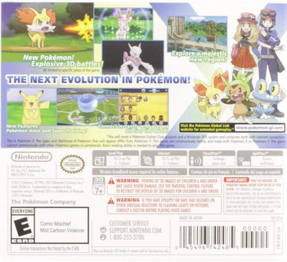 Pokémon X for Nintendo 3DS