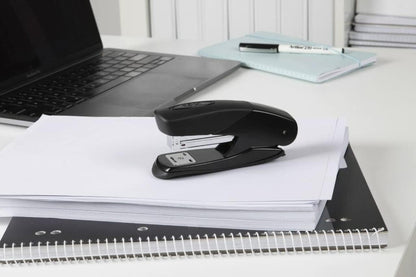 Rexel Choices Matador Half Strip Stapler, 25 Sheet Capacity, Uses 24/6 and 26/6 Staples, Metal Body, Black, 2100000