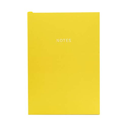 Colourblock A5 Notebook Saffron