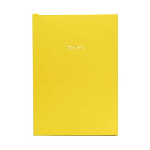 Colourblock A5 Notebook Saffron