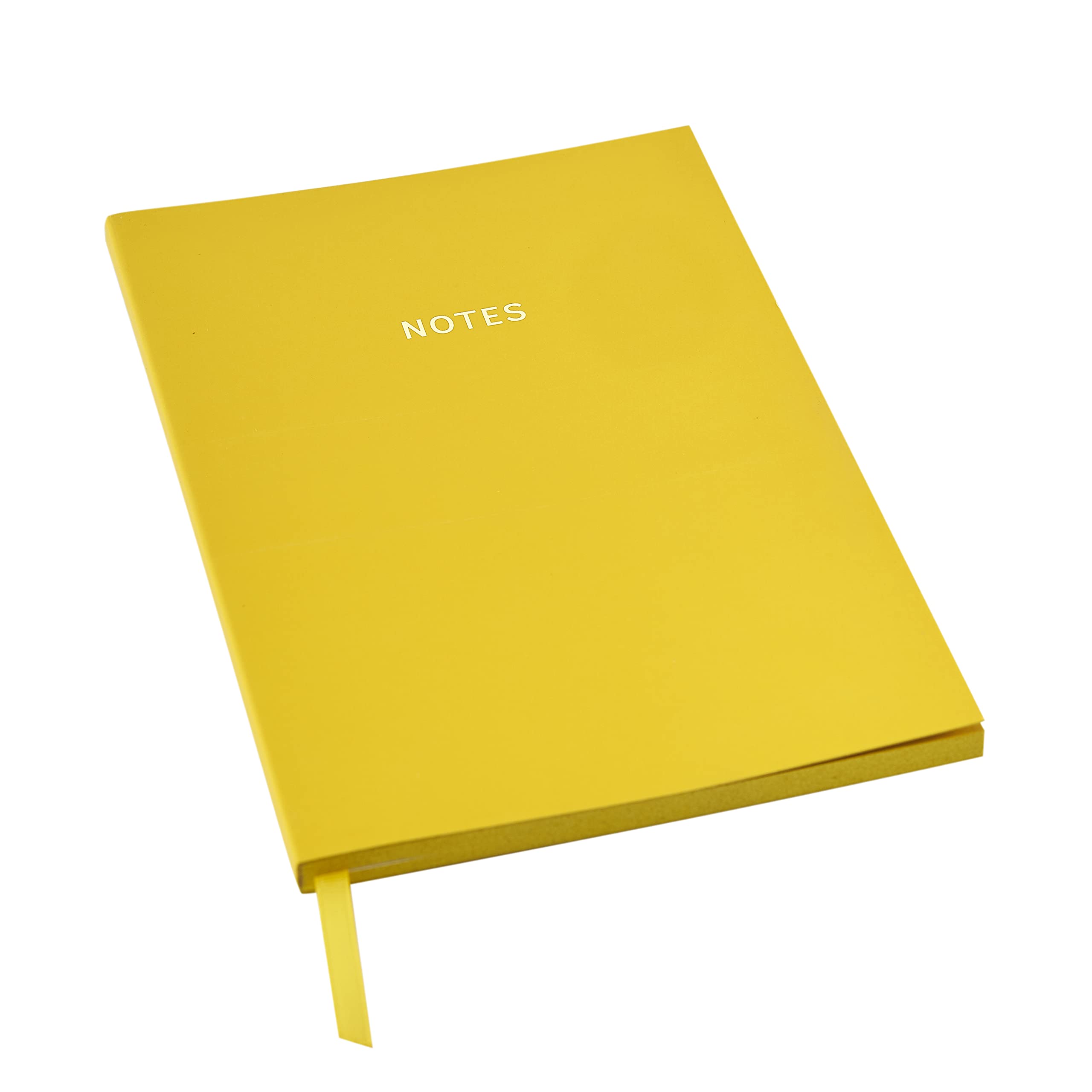 Colourblock A5 Notebook Saffron