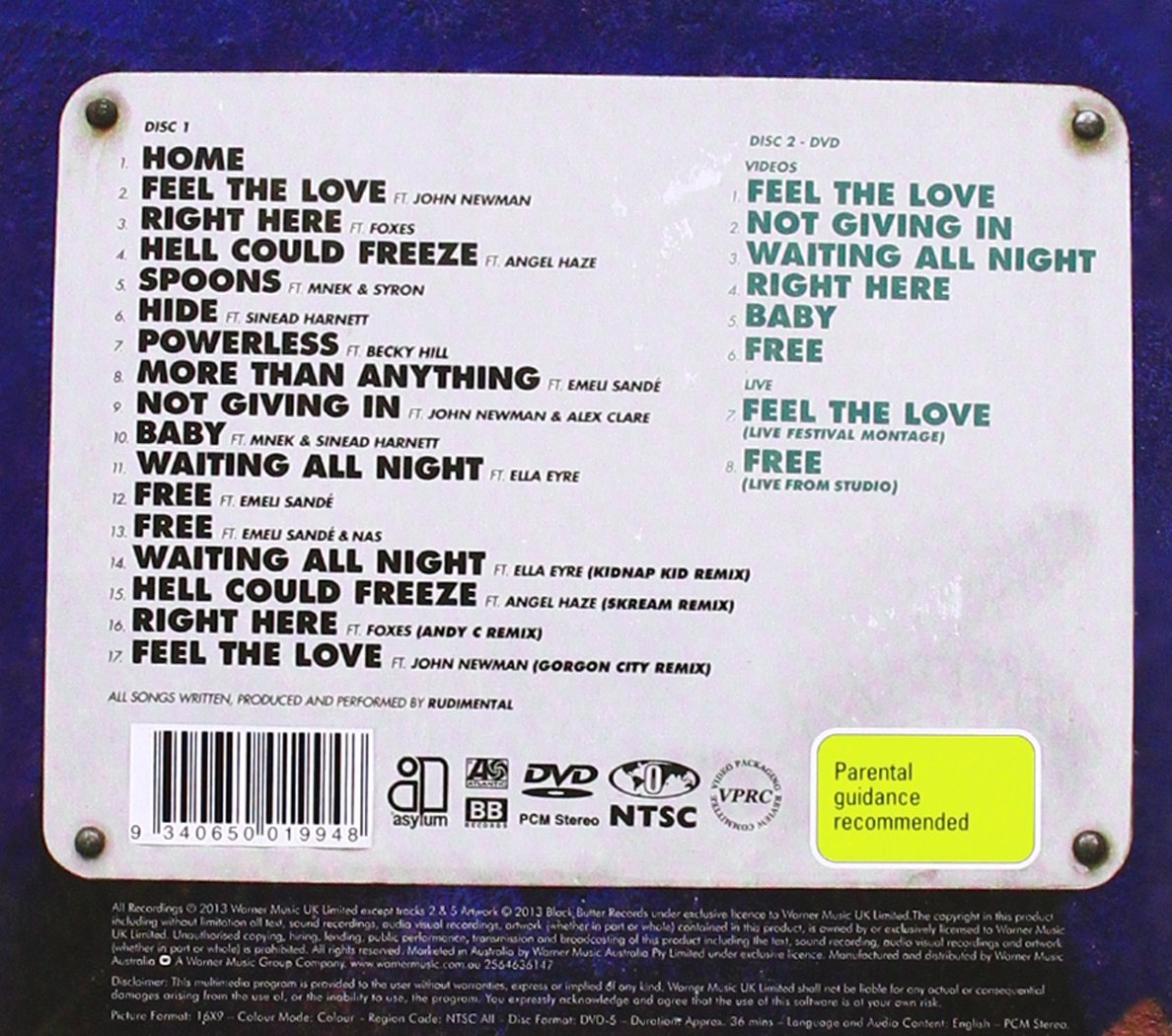 Rudimental-Home -Platinum Edition