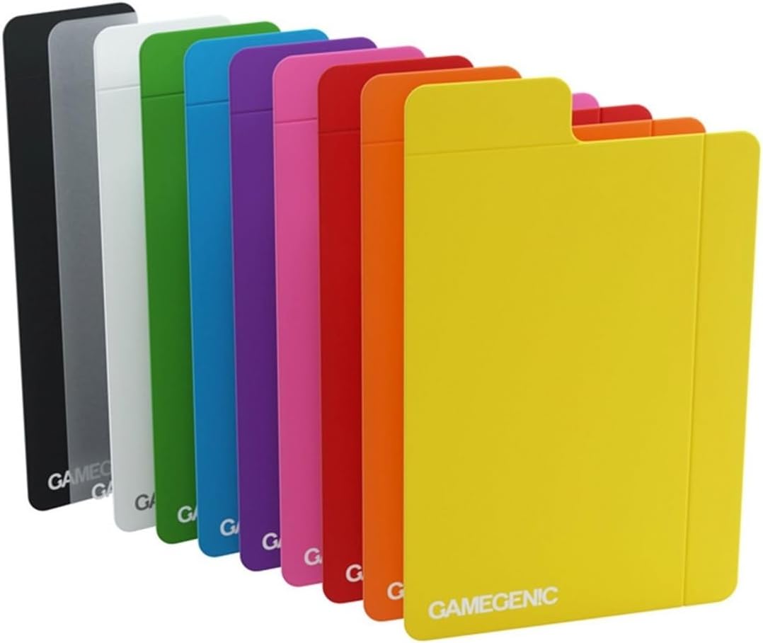 Gamegenic Flex Card Dividers (Pack of 10), Multicolored