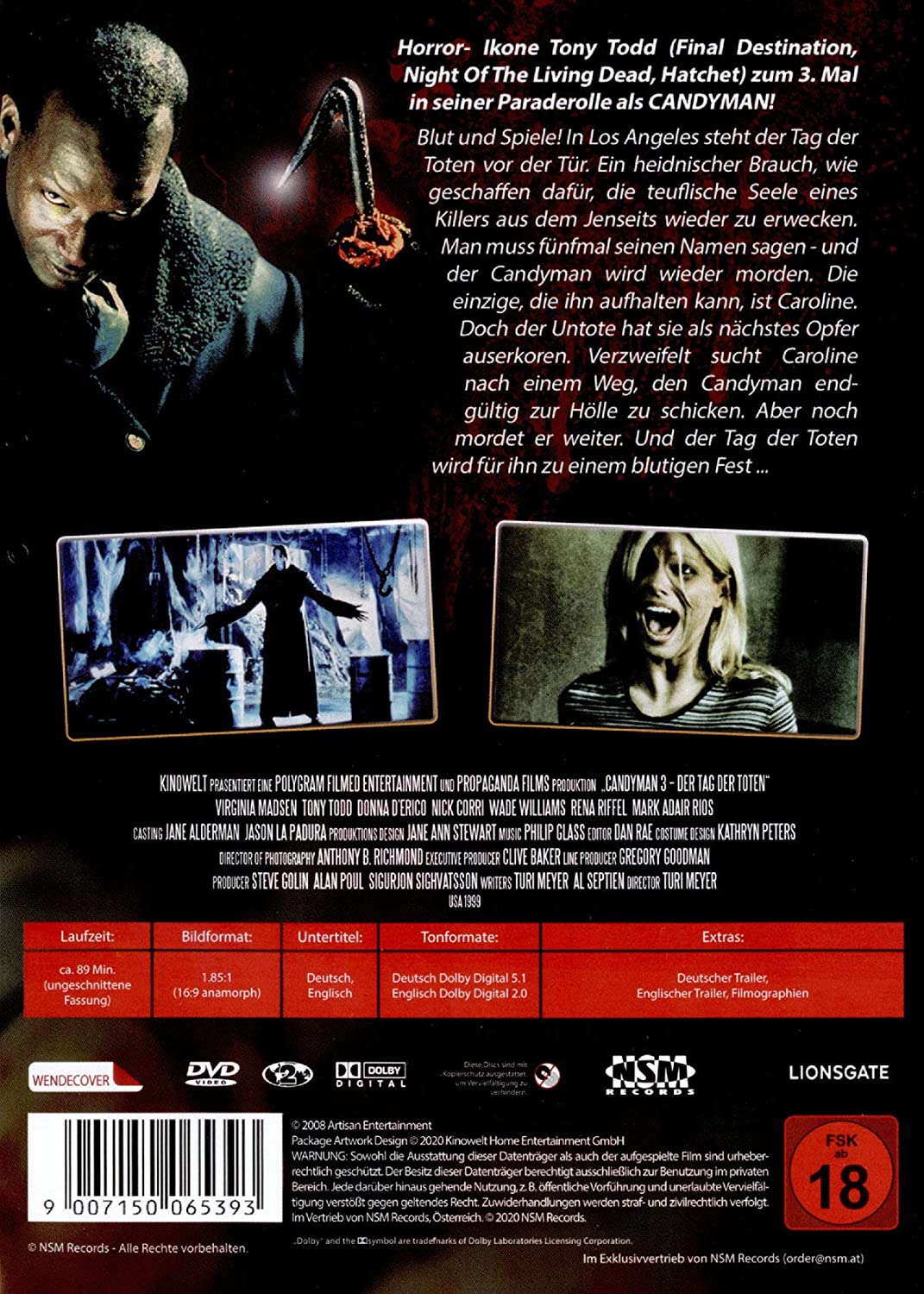 MEYER, TURI - CANDYMAN 3 - DAY OF THE DEAD