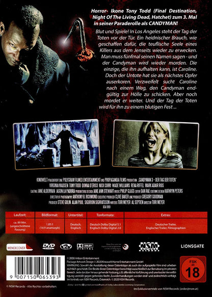 MEYER, TURI - CANDYMAN 3 - DAY OF THE DEAD