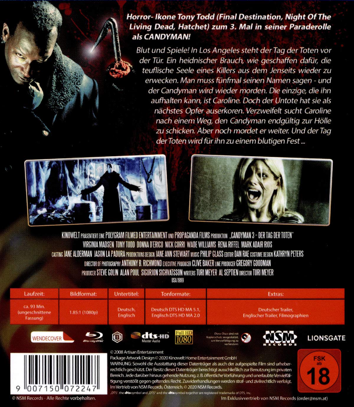 MEYER, TURI - CANDYMAN 3 - DAY OF THE DEAD