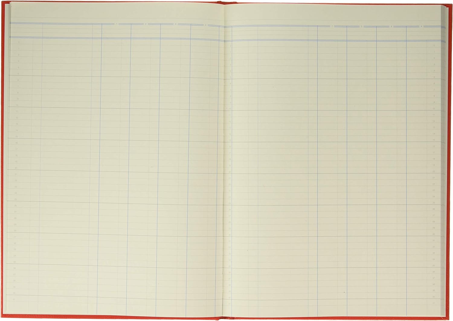 Collins Cathedral Analysis Book 4 Cash Columns 96 Pages 811104/9, Red