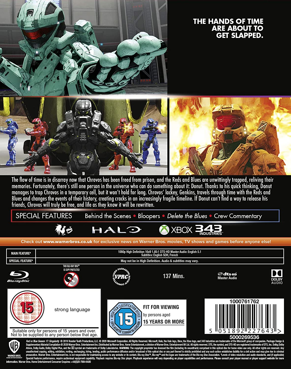 Red Vs Blue Singularity
