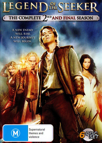 Legend of the Seeker Season 2 | 6 Discs | NON-USA Format | PAL | Region 4 Import - Australia